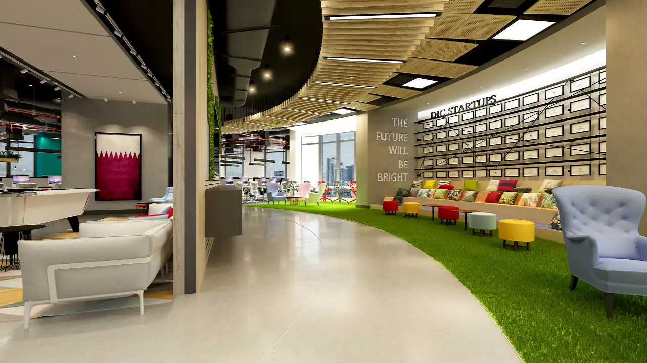 Media sitting area