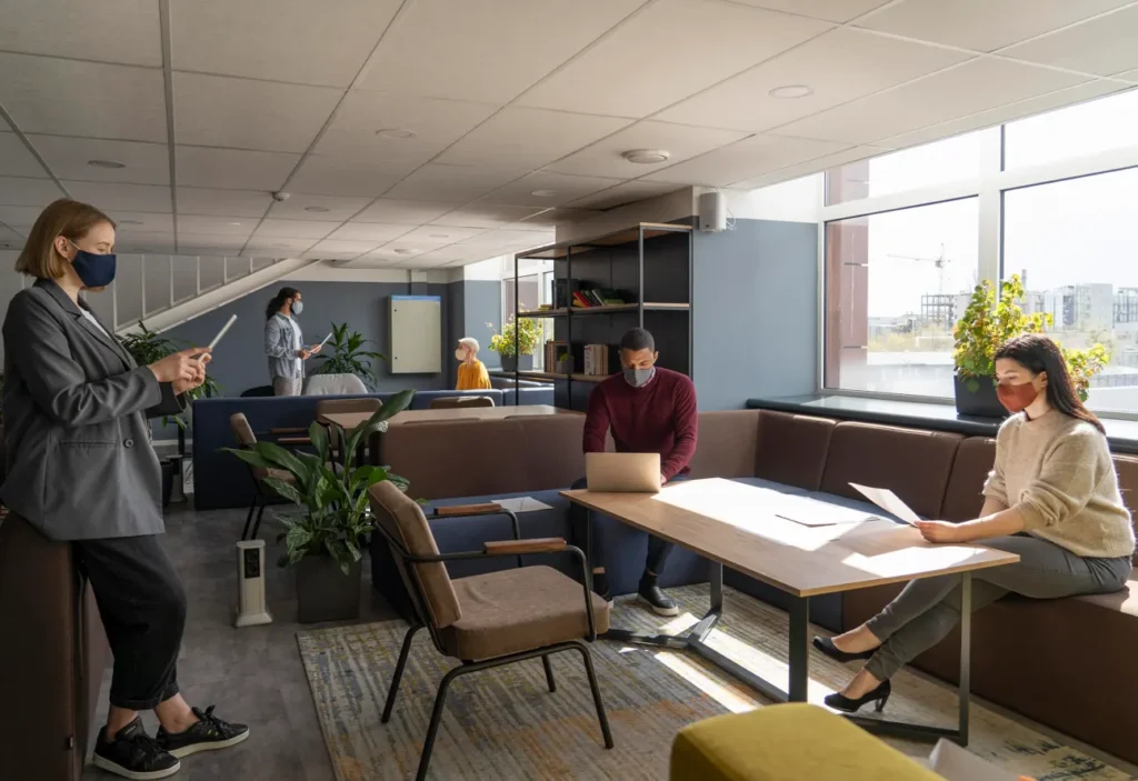 common office layout styles qatar