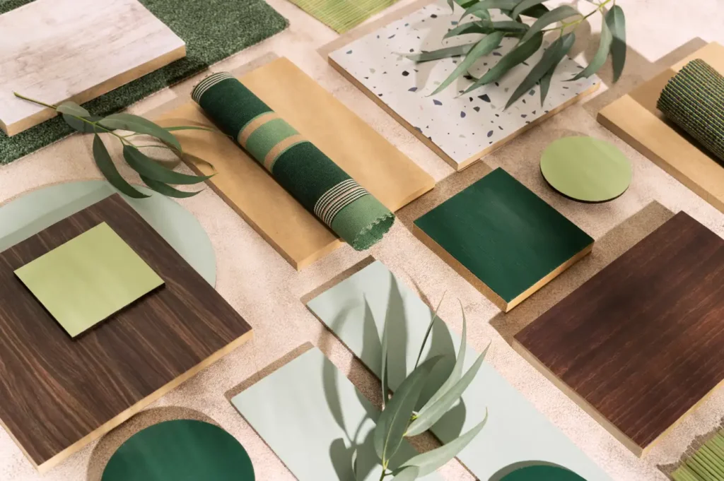 eco-friendly materials in a renovation