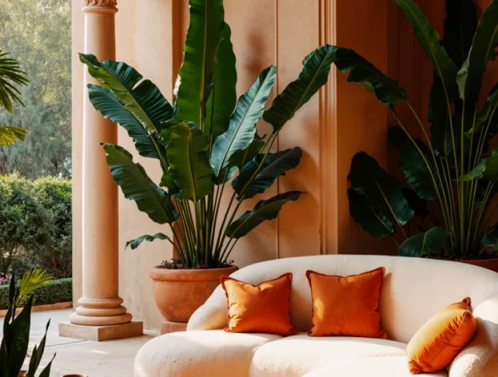 using sustainable materials in qatar interiors